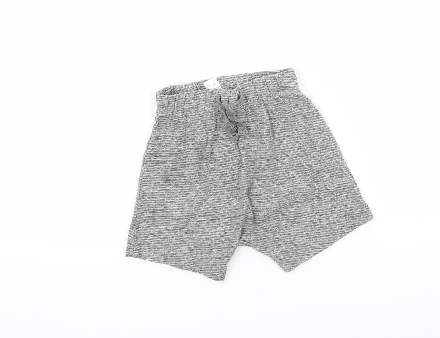 George Baby Grey Striped Jersey Capri Pyjama Pants Size 12-18 Months