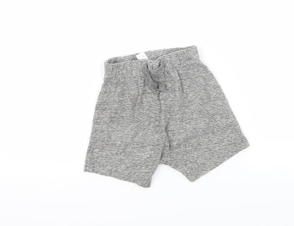George Baby Grey Striped Jersey Capri Pyjama Pants Size 12-18 Months