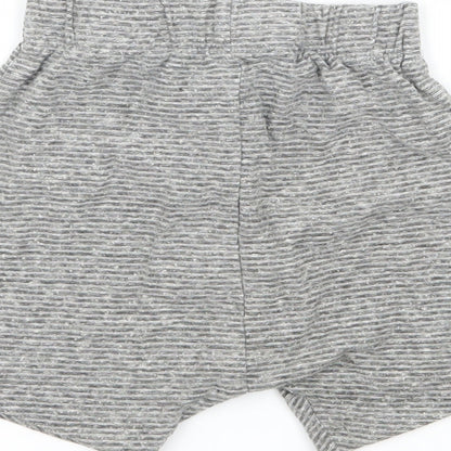 George Baby Grey Striped Jersey Capri Pyjama Pants Size 12-18 Months