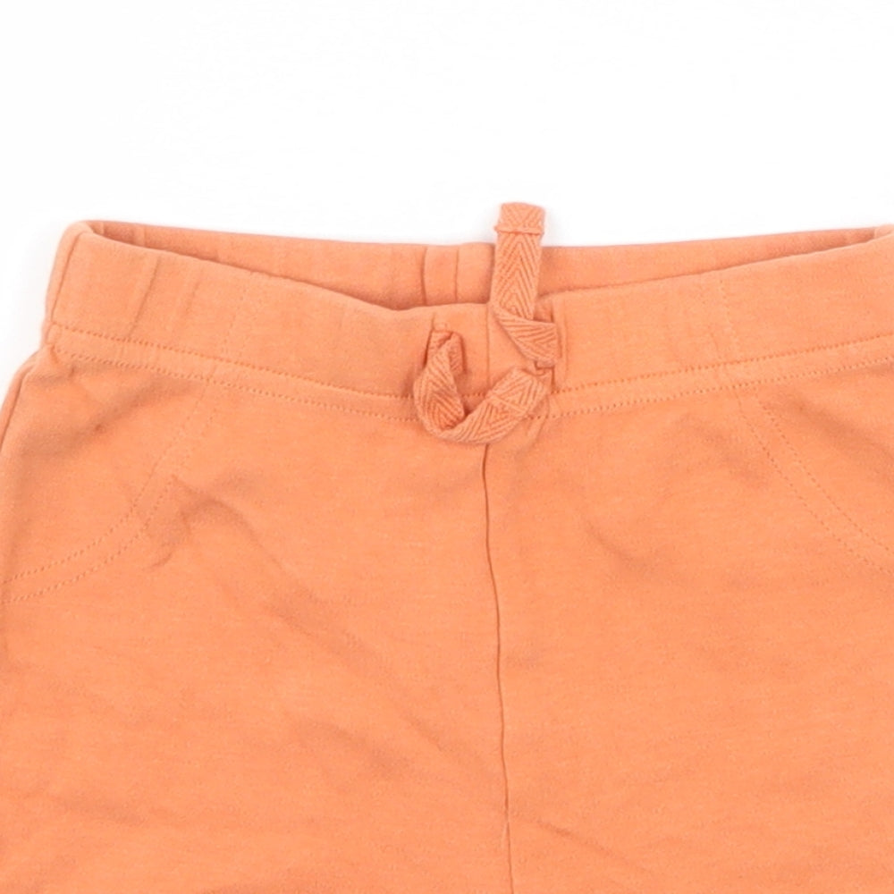 George Baby Orange  Jersey Cropped Trousers Size 12-18 Months