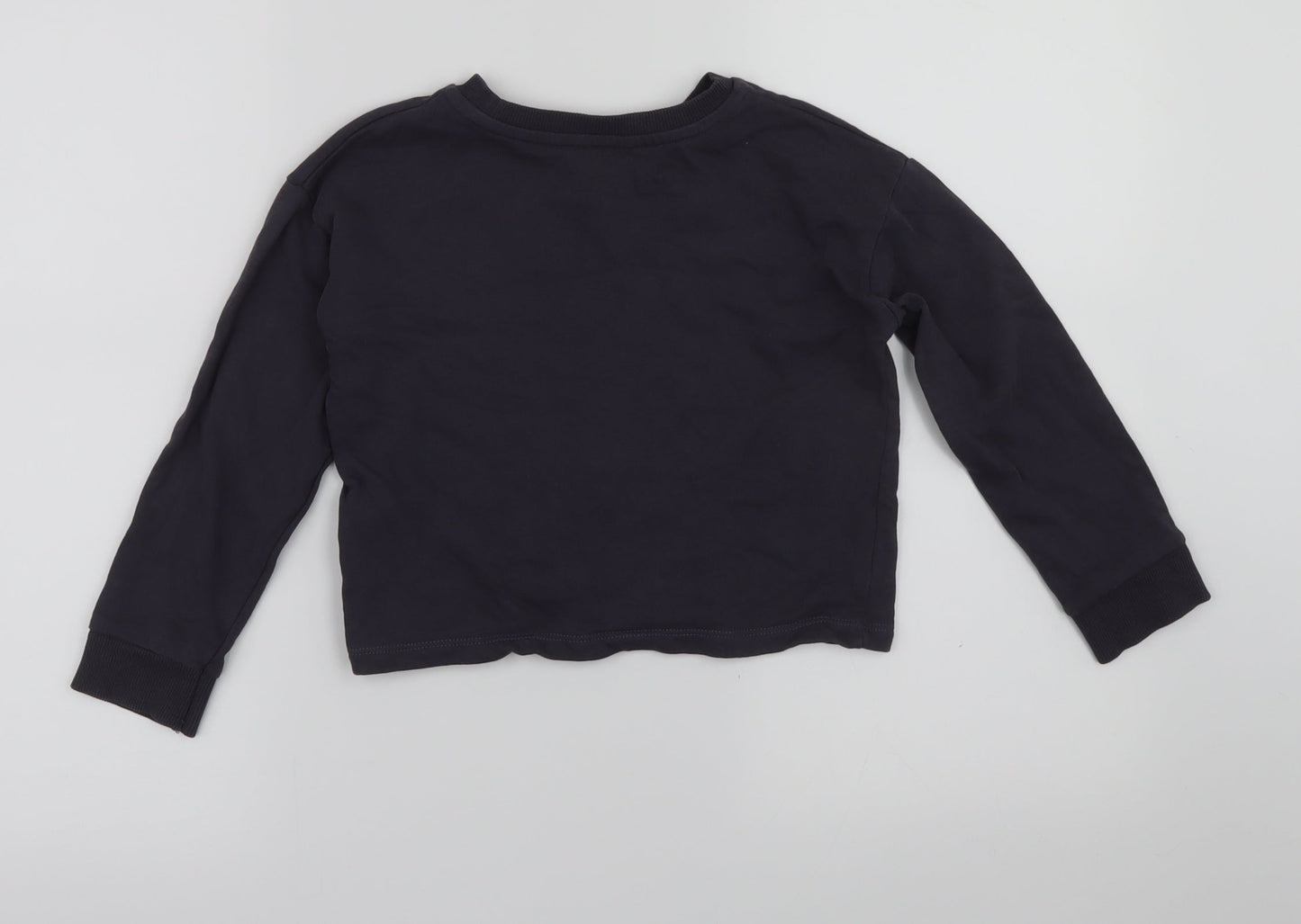 George Girls Blue   Pullover Jumper Size 6-7 Years