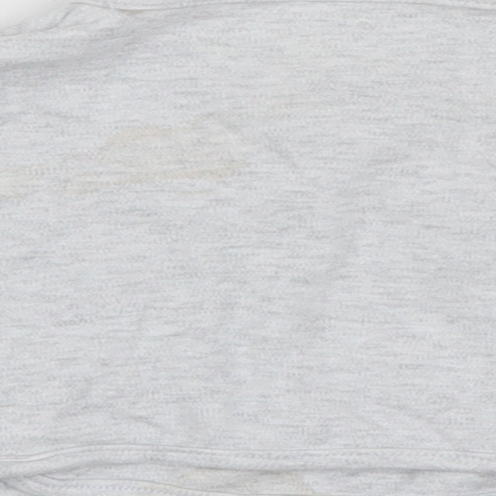 Primark  Grey Solid  Cami Pyjama Top Size 0-3 Months