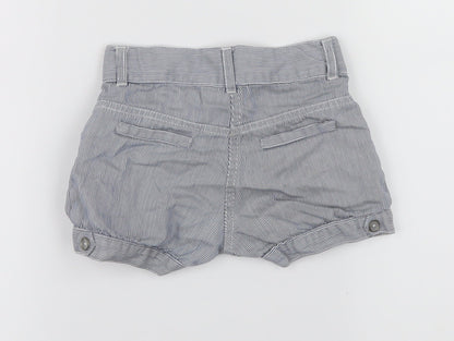 girl2girl Girls Blue Pinstripe  Chino Shorts Size 2-3 Years