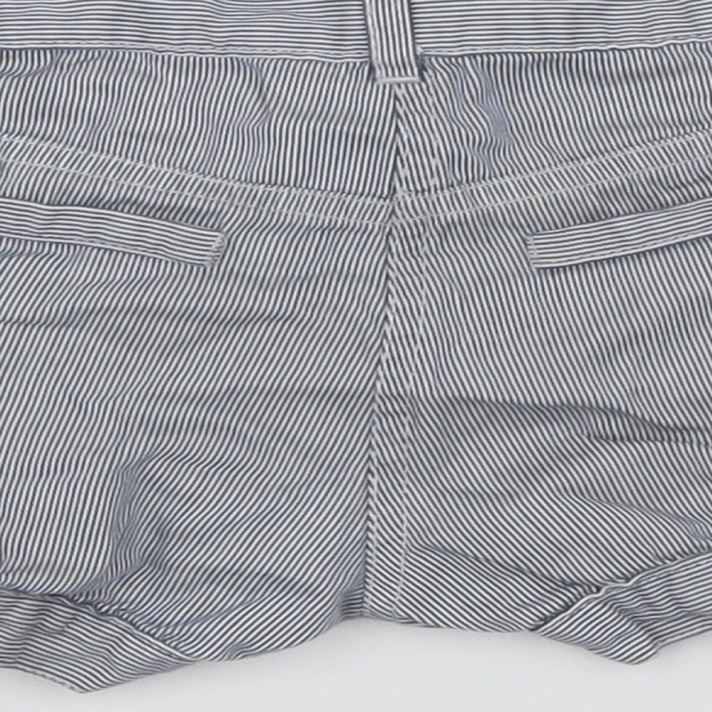 girl2girl Girls Blue Pinstripe  Chino Shorts Size 2-3 Years