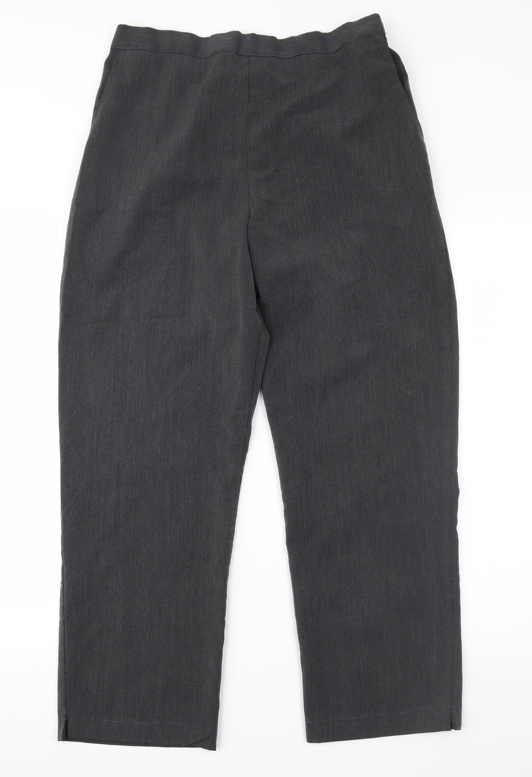 Womens UK Size 34 in Preworn Regular Fit  Grey Trousers