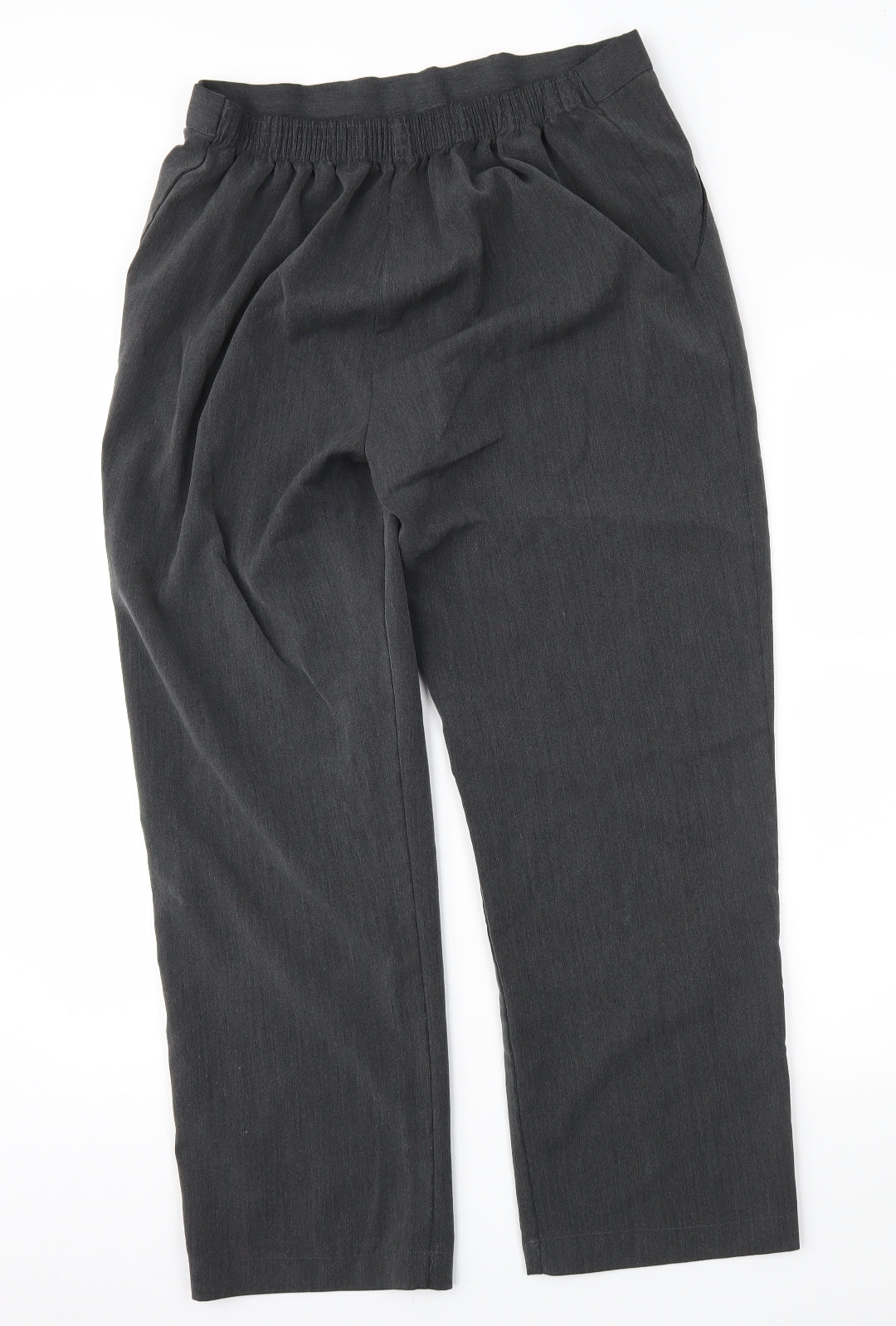 Womens UK Size 34 in Preworn Regular Fit  Grey Trousers