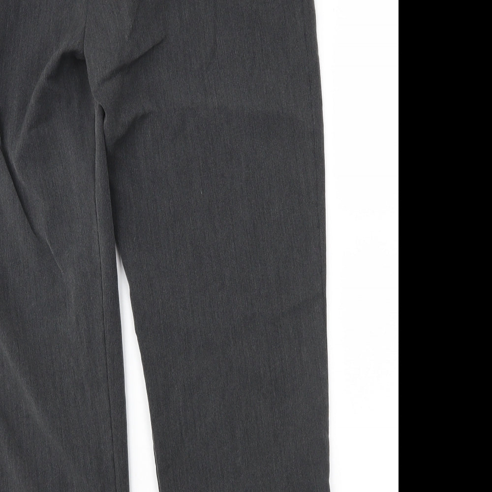 Womens UK Size 34 in Preworn Regular Fit  Grey Trousers