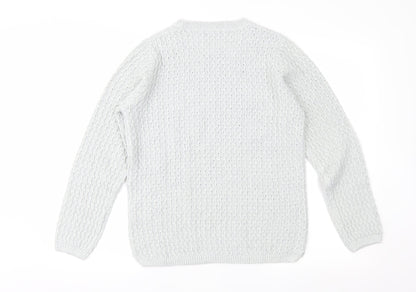 EWM Womens Grey   Pullover Jumper Size S