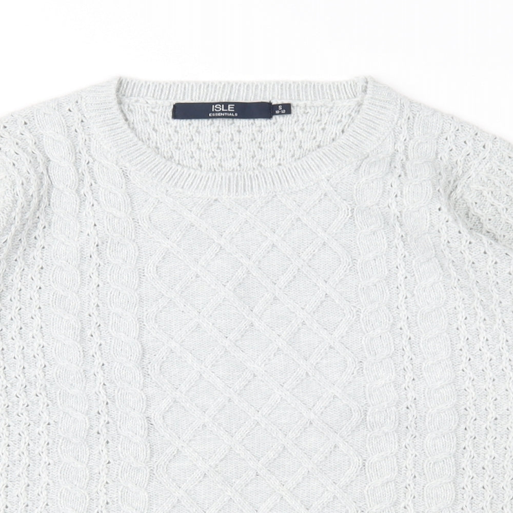 EWM Womens Grey   Pullover Jumper Size S