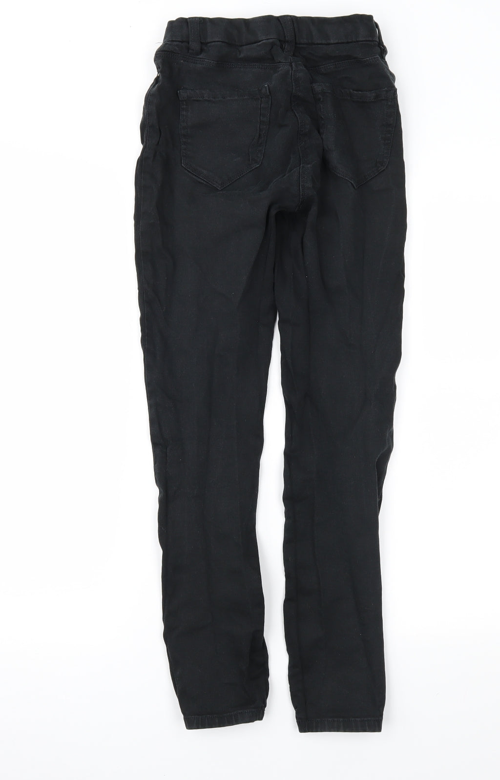 NEXT Womens Black  Denim Skinny Jeans Size 6 L28.5 in