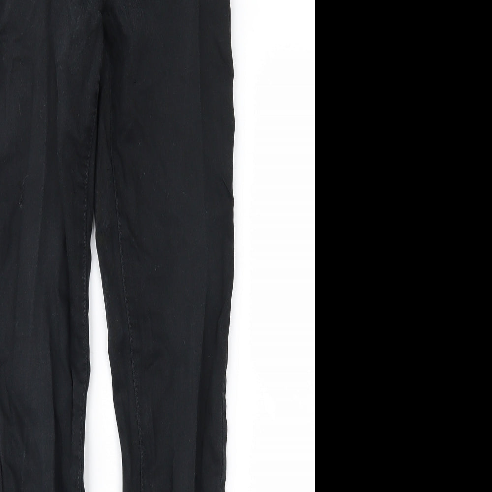 NEXT Womens Black  Denim Skinny Jeans Size 6 L28.5 in