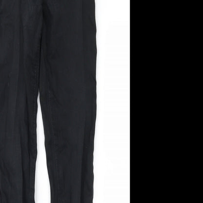 NEXT Womens Black  Denim Skinny Jeans Size 6 L28.5 in