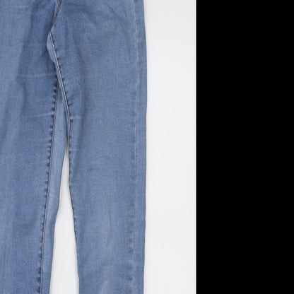 Denim Co Womens Blue  Denim Skinny Jeans Size 6 L30 in