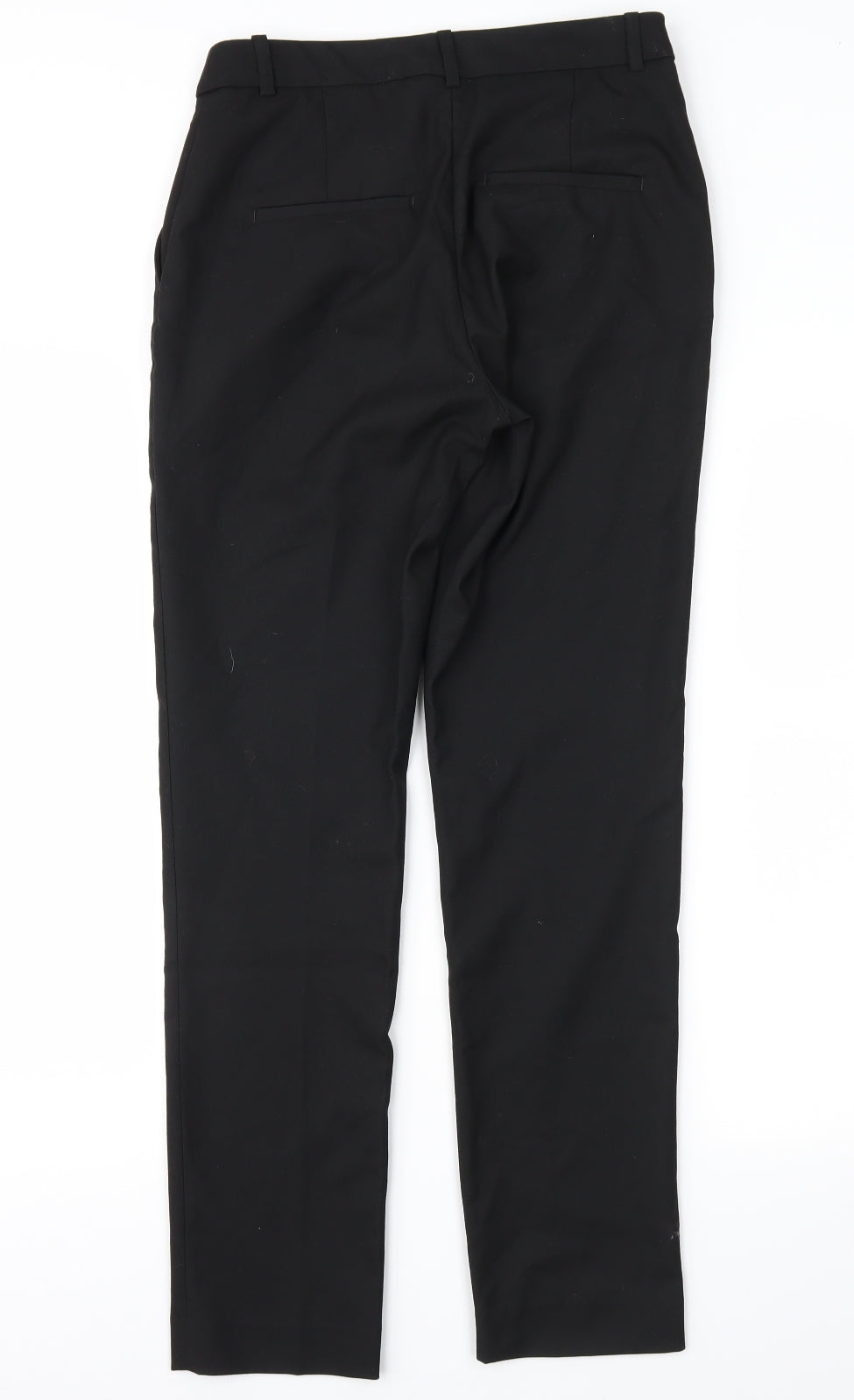 Womens UK Size 8 H&M Regular Fit  Black Trousers