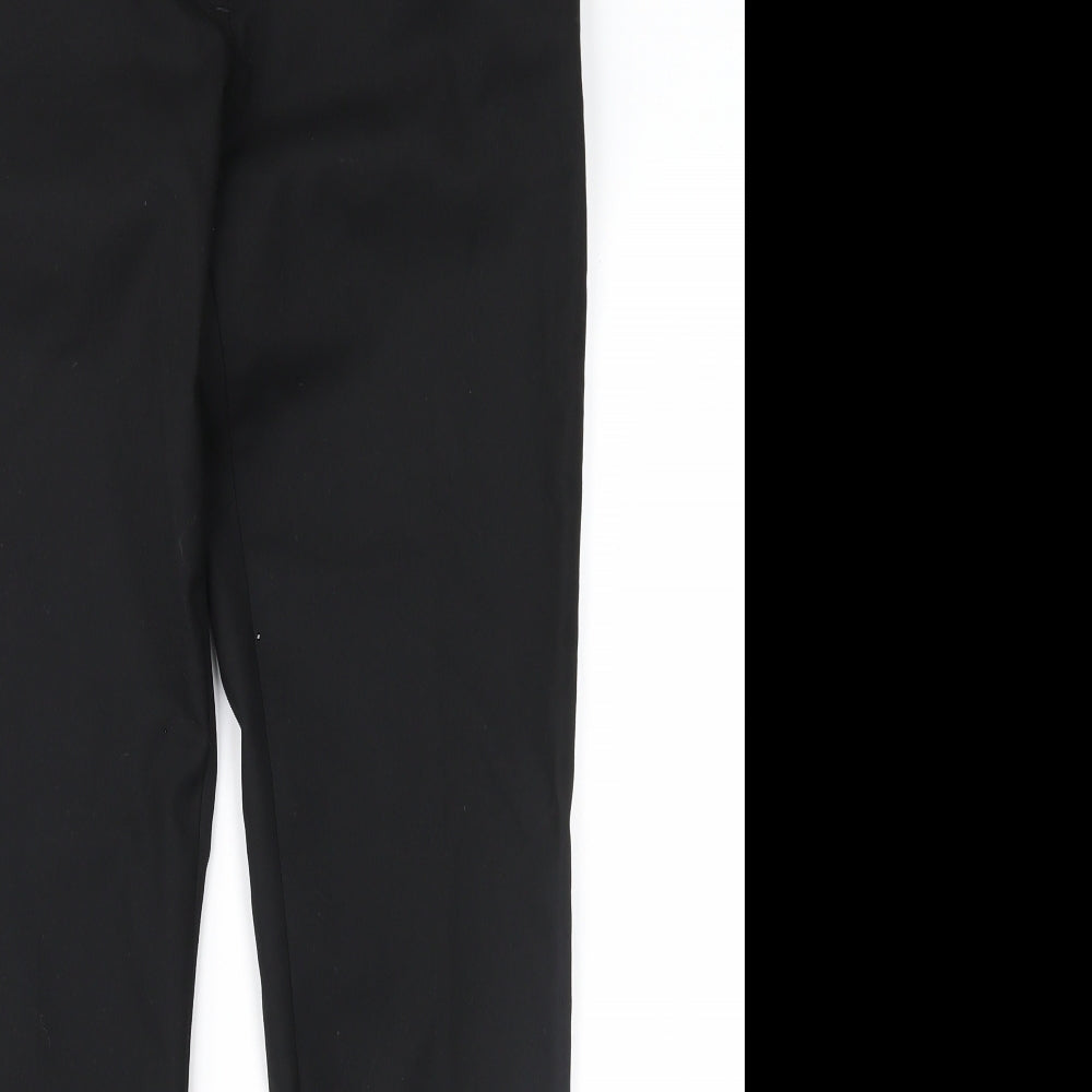 Womens UK Size 8 H&M Regular Fit  Black Trousers