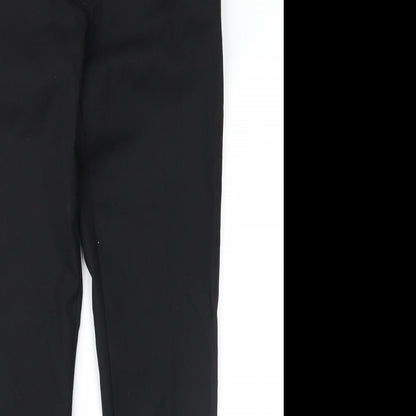 Womens UK Size 8 H&M Regular Fit  Black Trousers