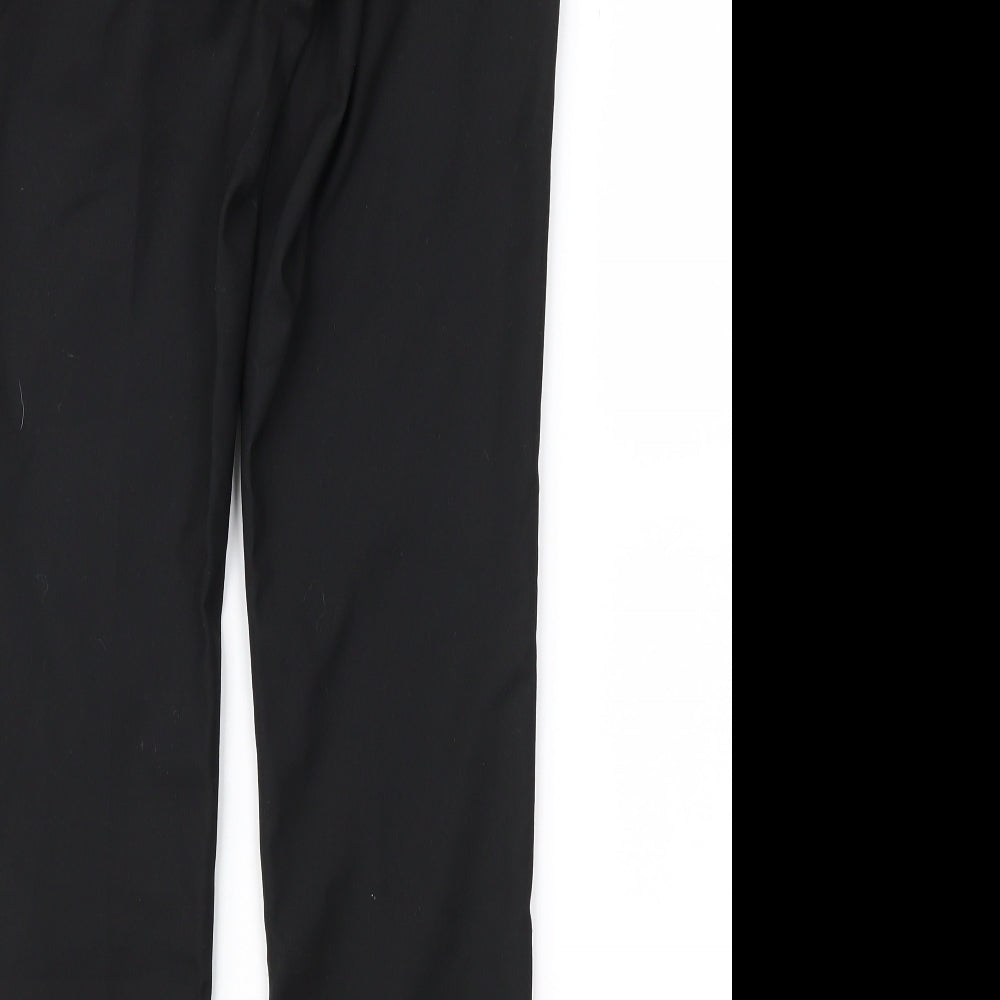 Womens UK Size 8 H&M Regular Fit  Black Trousers