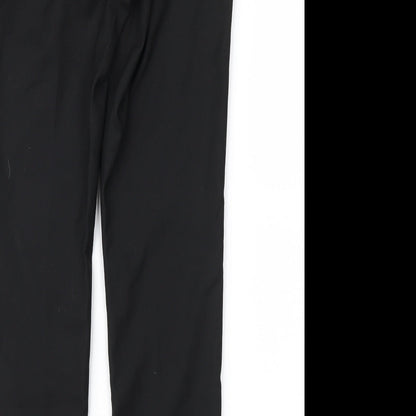 Womens UK Size 8 H&M Regular Fit  Black Trousers