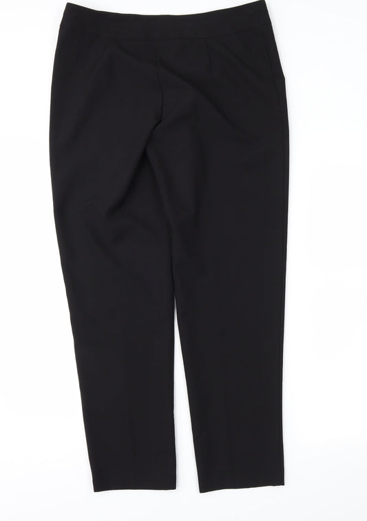 George Womens Black   Trousers  Size 12 L28 in