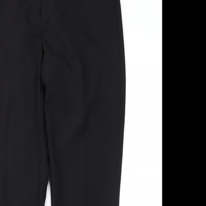 George Womens Black   Trousers  Size 12 L28 in