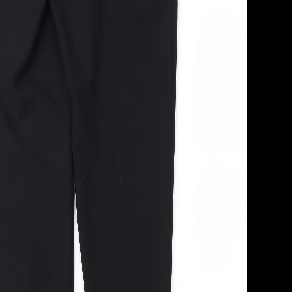 George Womens Black   Trousers  Size 12 L28 in