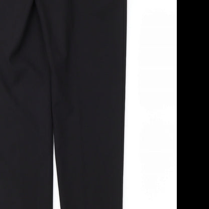 George Womens Black   Trousers  Size 12 L28 in