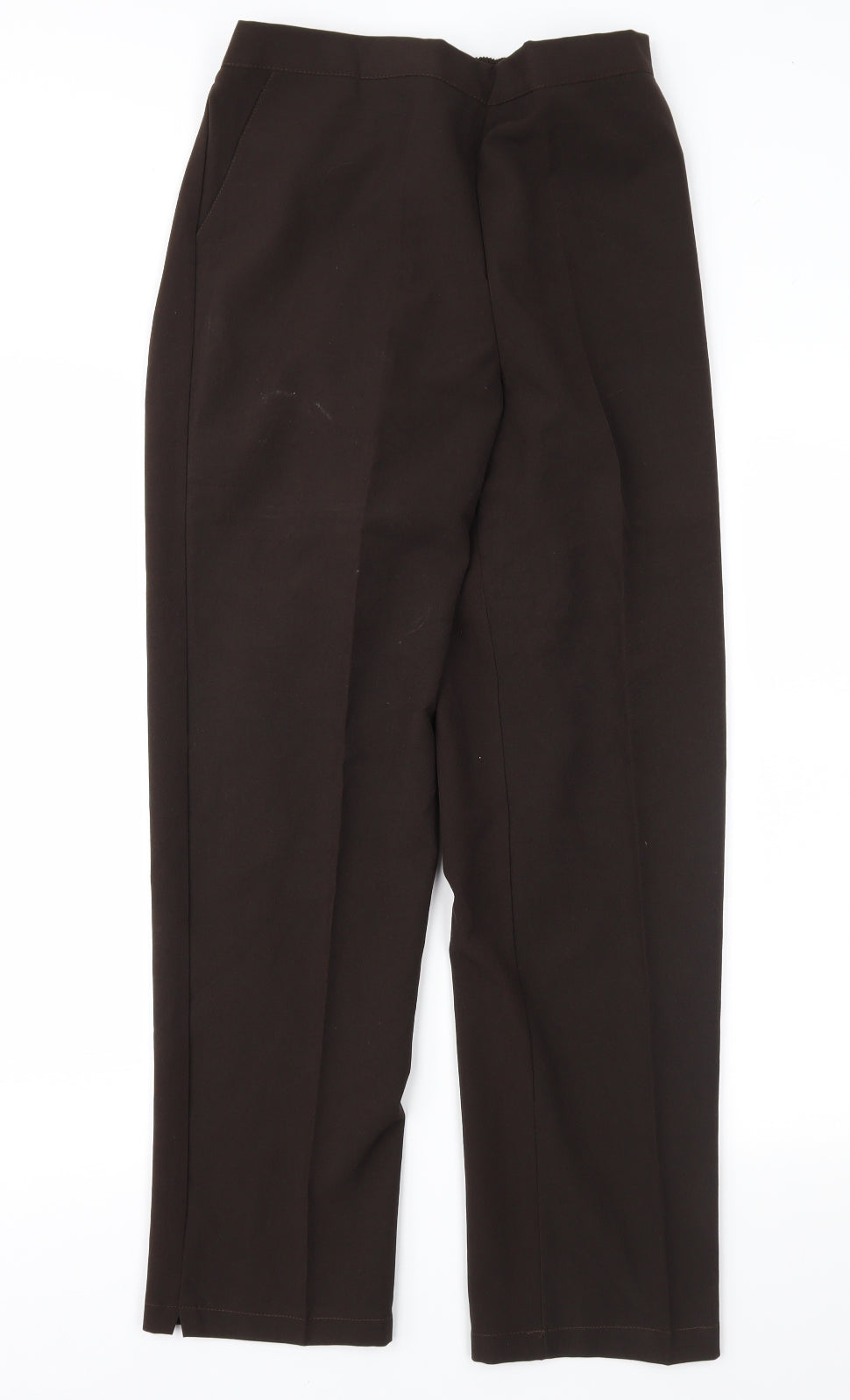 Womens UK Size 12 Classic Image Regular Fit  Brown Trousers