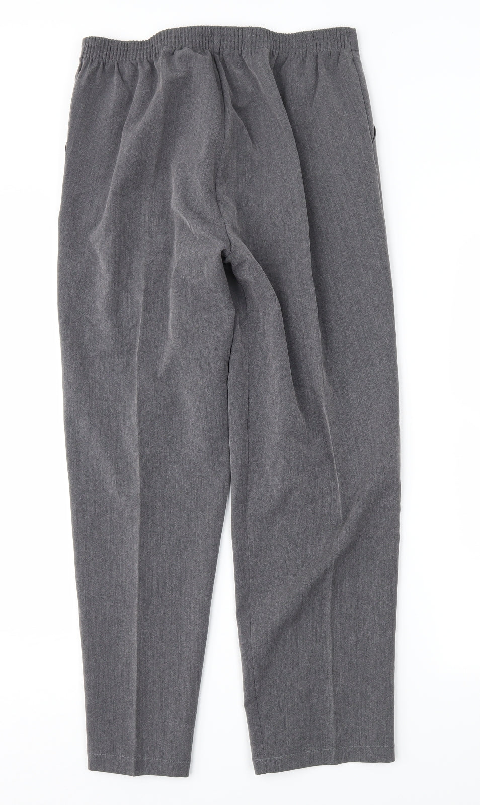 Womens UK Size 12 Classic Image Regular Fit  Grey Trousers