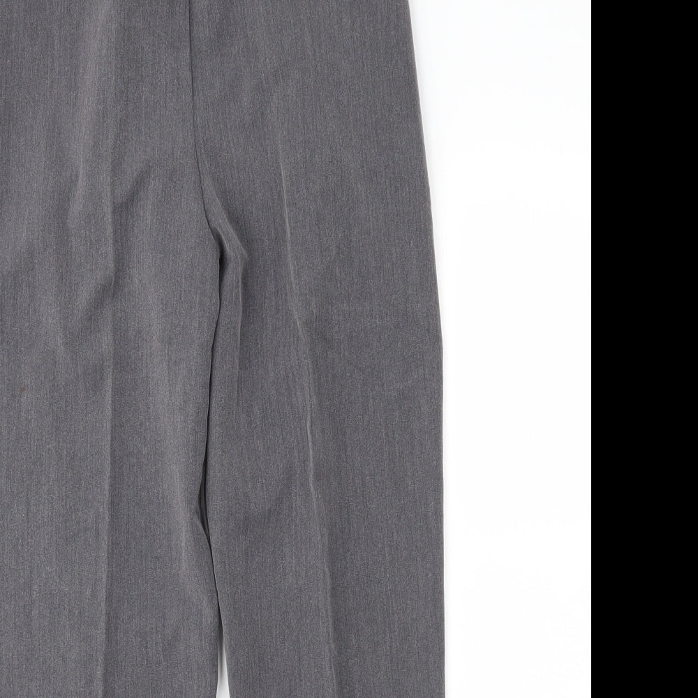 Womens UK Size 12 Classic Image Regular Fit  Grey Trousers