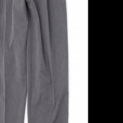Womens UK Size 12 Classic Image Regular Fit  Grey Trousers