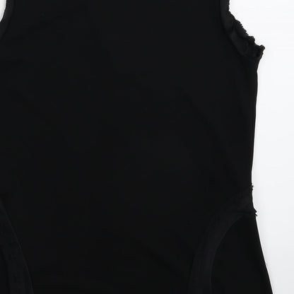 Warehouse Womens Black   Basic Tank Size 8