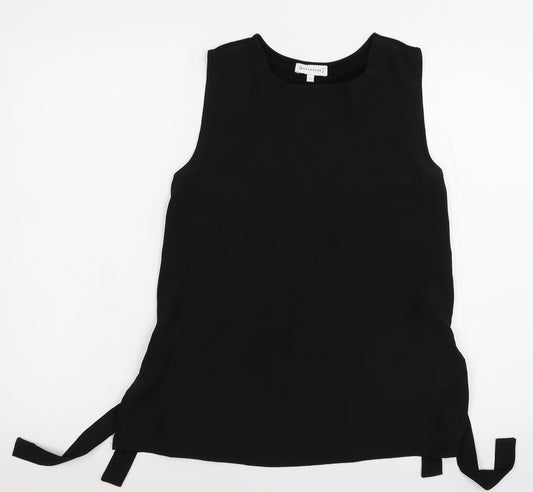 Womens UK Size 8 Warehouse Black Basic Tank