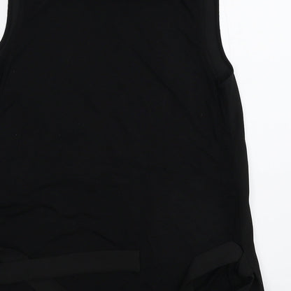 Womens UK Size 8 Warehouse Black Basic Tank
