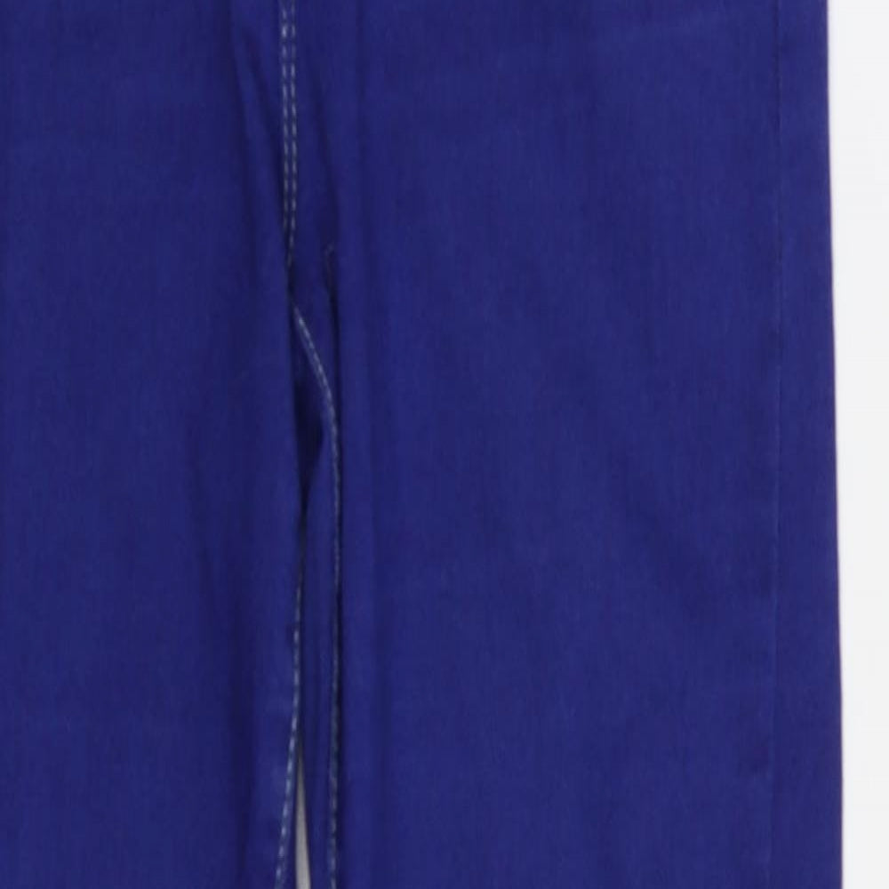 Denim & Co.Blue Womens Blue  Denim Jegging Jeans Size 12 L29 in