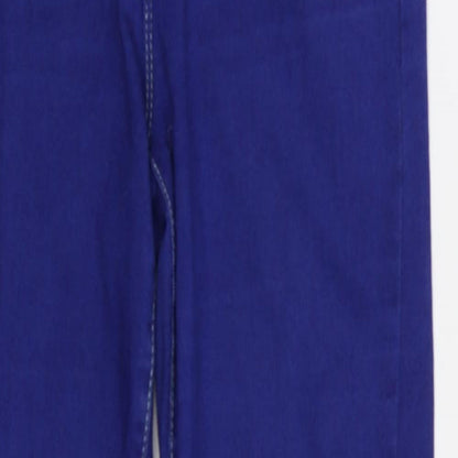 Denim & Co.Blue Womens Blue  Denim Jegging Jeans Size 12 L29 in