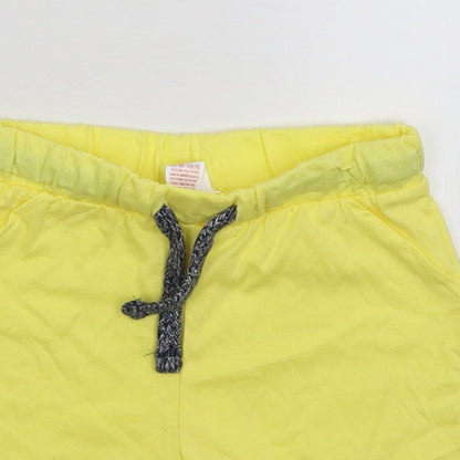 F&F Baby Yellow   Sweatpants Trousers Size 18-24 Months  - Shorts