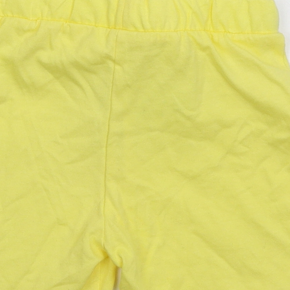 F&F Baby Yellow   Sweatpants Trousers Size 18-24 Months  - Shorts