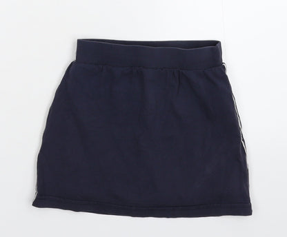 TU Girls Blue   A-Line Skort Size 6 Years