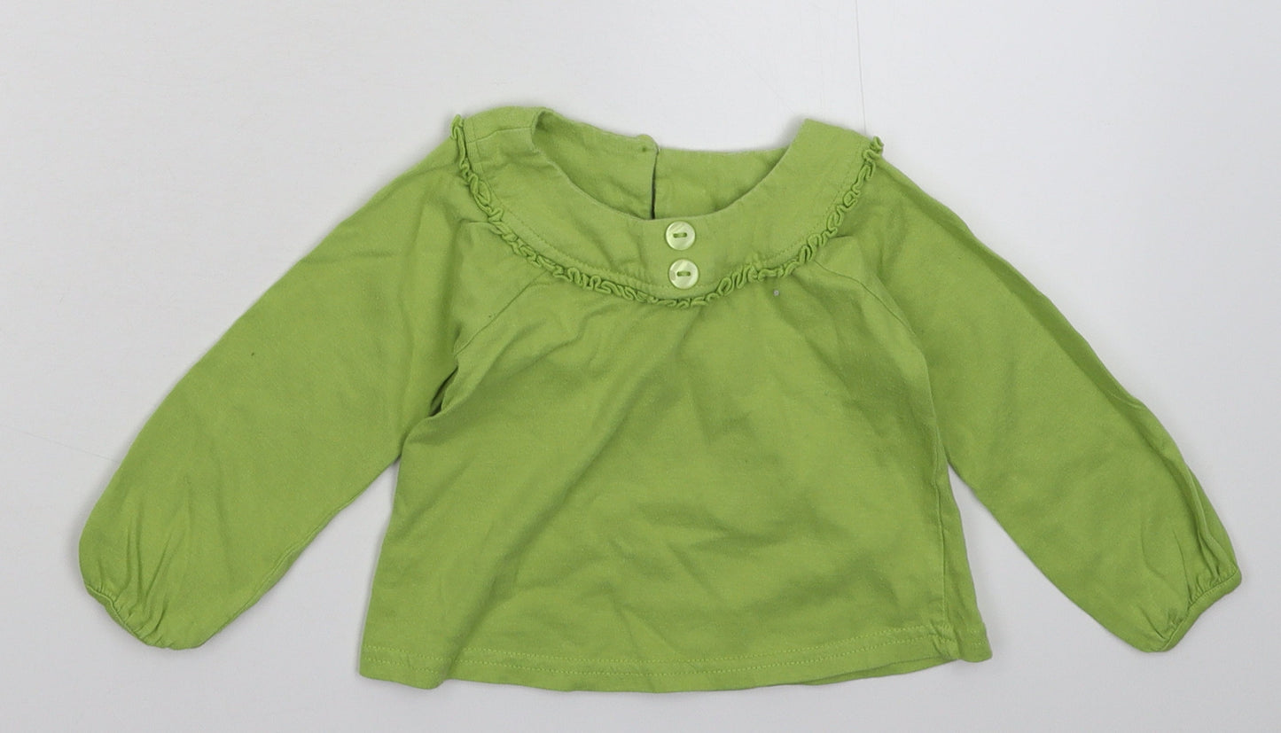 George Baby Green   Pullover Jumper Size 9-12 Months