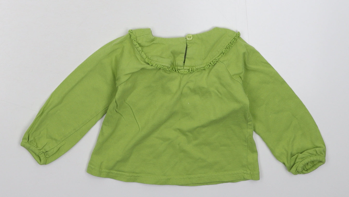 George Baby Green   Pullover Jumper Size 9-12 Months