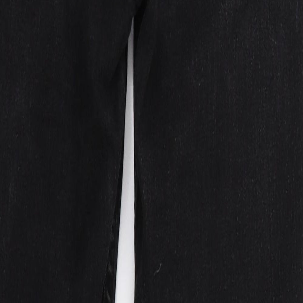 Womens UK Size 27 in H&M Regular Fit Skinny Black Jeans