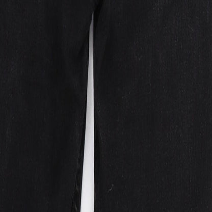 Womens UK Size 27 in H&M Regular Fit Skinny Black Jeans