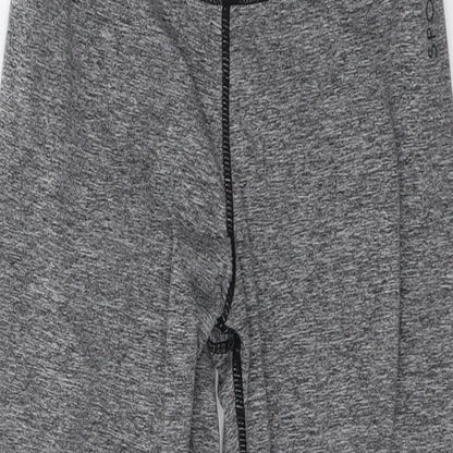 Elite sports Womens Grey   Athletic Shorts Size 8