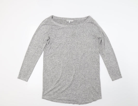 Capsule Womens Grey Knit Tunic Jumper Size 10
