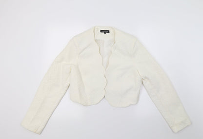 Cameo rose Womens White   Gilet Coat Size 14