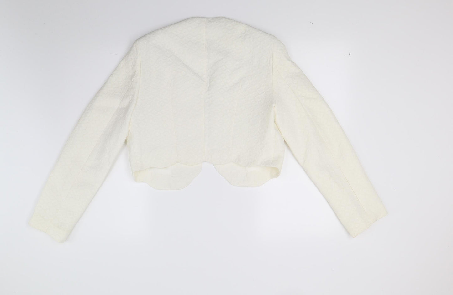 Cameo rose Womens White   Gilet Coat Size 14