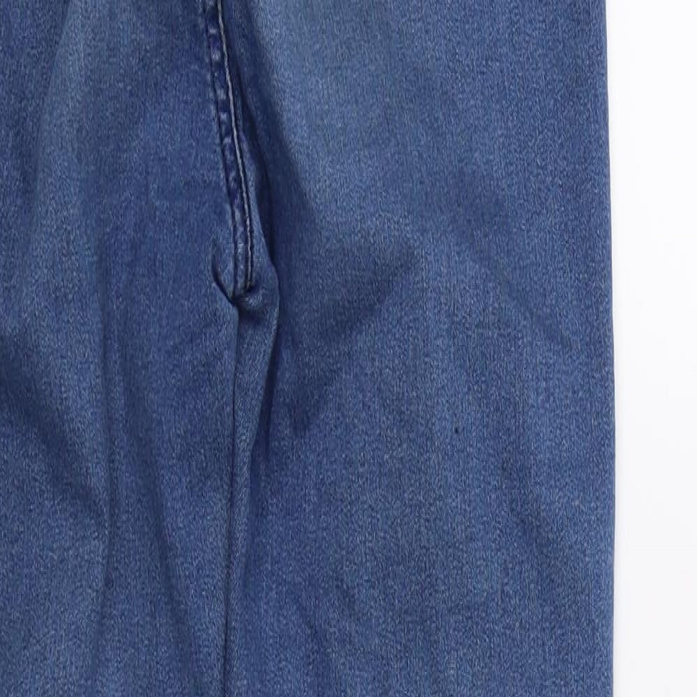 Womens UK Size 12 Denim Club Regular Fit Skinny Blue Jeans
