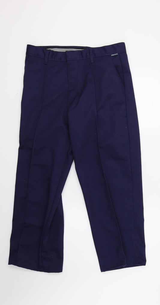 Portwest Mens Blue   Trousers  Size 34 L23 in - Work wear