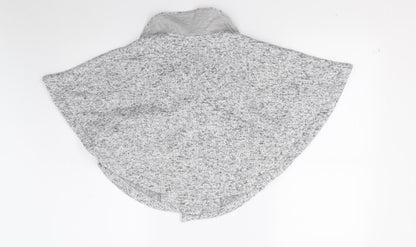 Studio Girls Grey   Overcoat Poncho Size 5 Years