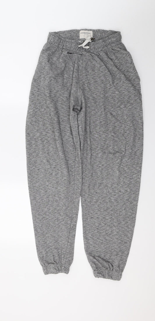 Mens UK Size XS Ceader wood state Regular Fit Jogger Grey Trousers